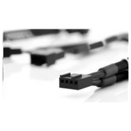 Noctua 4 Pin PWM Cable - Black 115cm, Female to Male Connector for Optimal Cooling Performance - Perfect Upgrade for Your Fan Sy